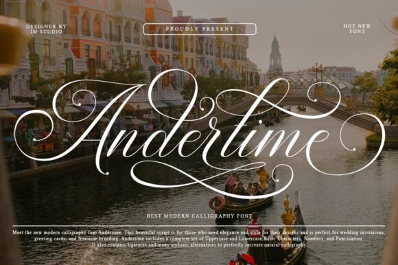 Andertime Font: Elevating Small Business Branding