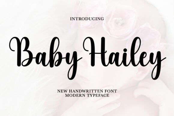 Baby Hailey Font: Modern Script for Web Design