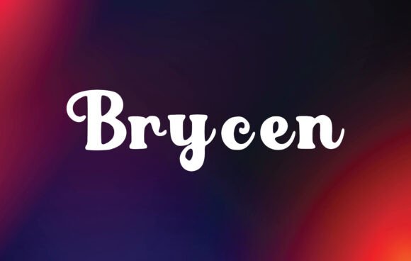 Brycen: A Designer’s Take on This Script Font