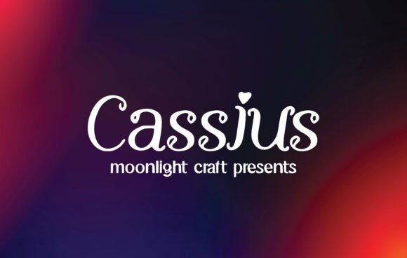 Cassius Font: A Handwritten Typeface for Organic Branding