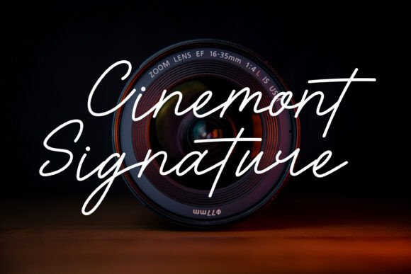 Cinemont Signature Font: A Campaign Design Review