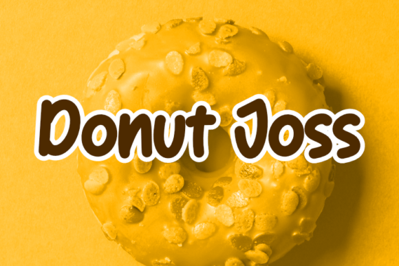 Donut Joss Font: Elevating Editorial Design