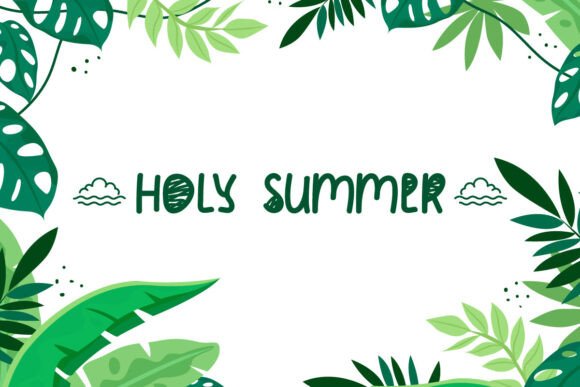 Holy Summer Font: A Web Designer’s Layout Review