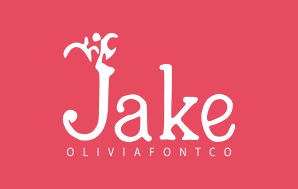 Jake Font: A Handwritten Typeface for Editorial Design