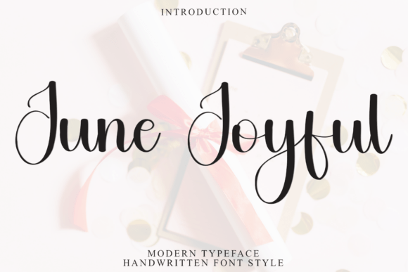 June Joyful Font: Adding Warmth to Web Design