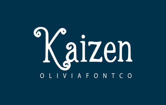 Kaizen Font: Authentic Handwritten Style for Crafters