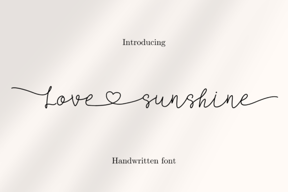 Love Ever Font: A Handwritten Script for Authentic Branding