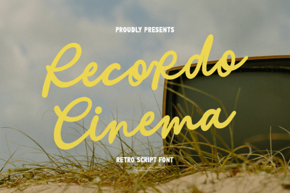 Recordo Cinema Font Review: Retro Script for Branding