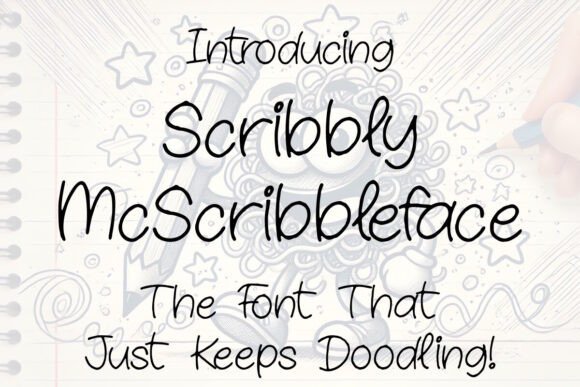 Scribbly Mcscribbleface Font: A Real Branding Test