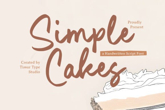 Simple Cakes Font: Elevating Small Business Branding