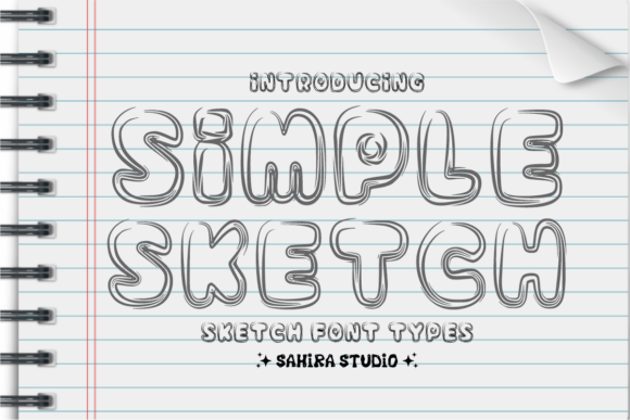 Simple Sketch Font: Hand-Drawn Editorial Charm