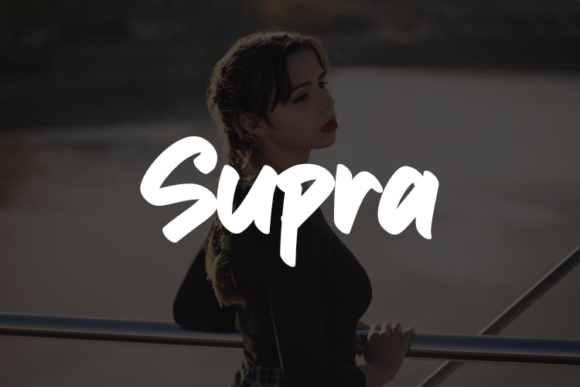 Supra Font: Elevating Small Business Brand Identity