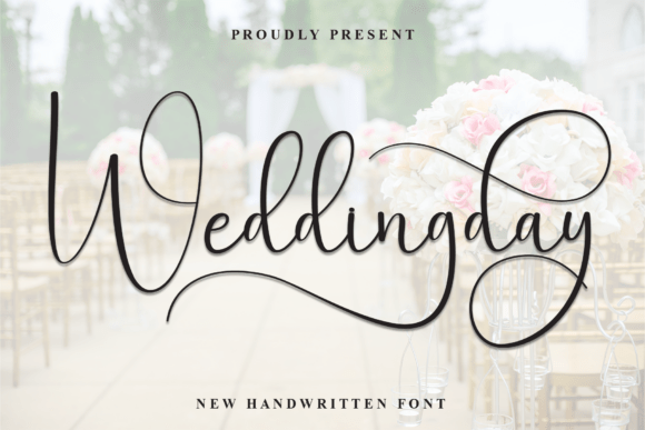 Weddingday Font: A Charming Script for Handmade Designs
